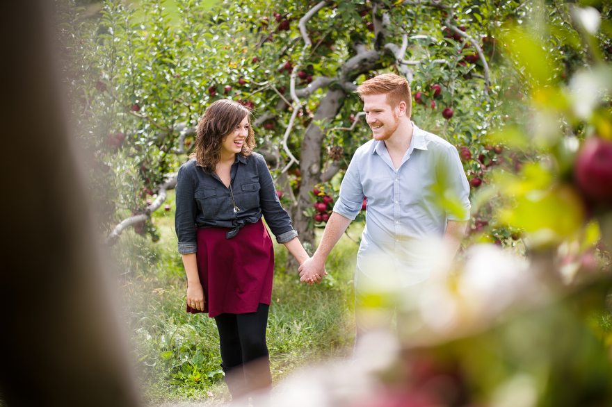 Soergel Orchards Engagement Photos Jenna &amp; Nick
